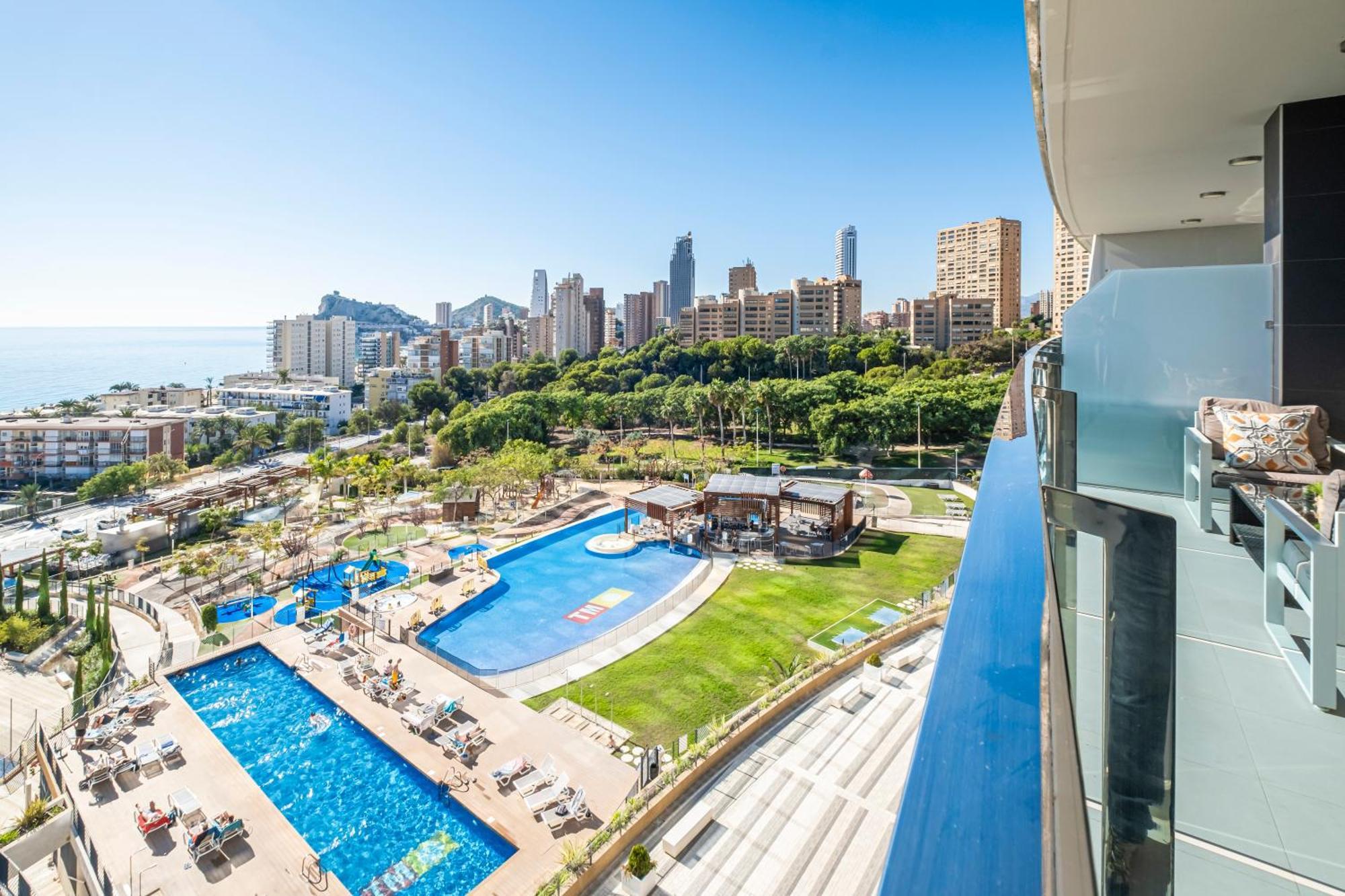 Sunset Drive Resort Apartment 4-8 Poniente Beach Benidorm Exterior foto